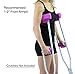 Crutcheze Premium USA Made Crutch Pad and Hand Grip Covers | Comfortable Underarm Padding Washable Breathable Moisture Wicking Orthopedic Products Crutches Accessories (Pink Heather)