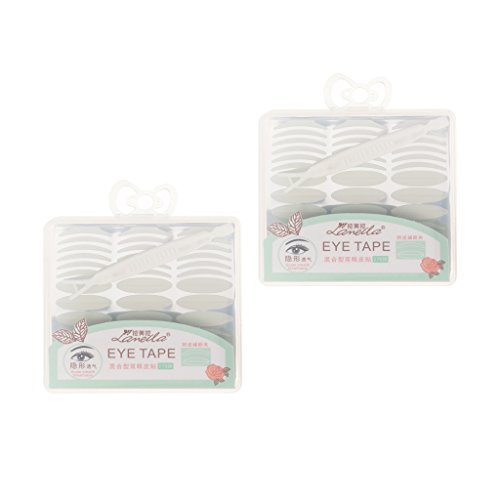 SunniMix Lot 540 Pairs Narrow/Wide Super Invisible Double Eyelid Sticker Technical Eye Lift Strip Tapes - Thumbnail 7