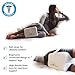 Doctor Developed Knee Pillow for Side Sleepers - Memory Foam Leg Side Sleeper Pillow, Sciatica Pain & Back Pain Relief - Leg Pillow with Strap to Support Spine Alignment - Orthopedic Hip Pillow