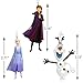 Hallmark Frozen 2 Elsa, Anna and Olaf Christmas Ornaments, Set of 3
