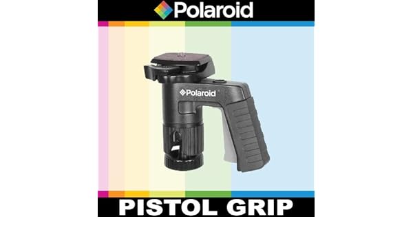 Polaroid empuñadura de pistola rosca de trípode con cabezal de ...