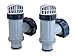 Intex Above Ground Plunger Valves with Gaskets & Nuts Replacement Part (2 Pack) primary