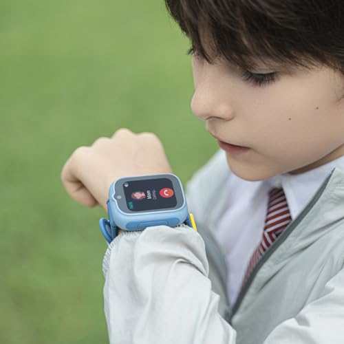 TCL MOVETIME MT48 - 4G Smart Watch for Kids with GPS Tracking, SOS Button, 2MP Camera, Fitness Tracking and Personalised Themes
