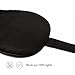MorusStudio Mulberry Silk Sleep Mask, Super Soft, Organic, Breathable, Lightweight, No Pressure on Eyes, Adjustable Strap Fits for Any Sleep Position, Block 100% Lights (Black) (Champagne)thumb 3
