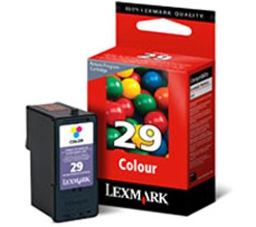 Lexmark 29 1 x Colour Ink Cartridge - Cyan, Magenta, Yellow - 150 Pages Hard Case LRP