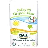 Molino Grassi USDA Organic Italian "00" Soft Wheat Flour, 2.2 lbs (Pack of 2)
