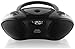 iLive Boombox Bluetooth Speaker with CD Player and FM Radio (Black) (Renewed)thumb 2