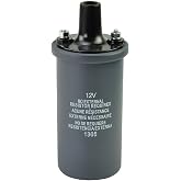 CNPAPC 12V Alternator Canister Ignition Coil with Internal Resistor | Compatible With All Coils That for Resistor #383444 383449 B6A-12029 Compatible With Ford Tractors 2000 3000 4000 5000 NAA600