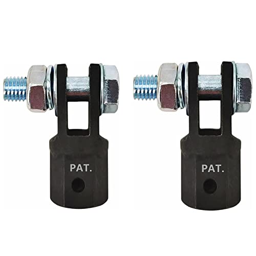 2Pack 1/2" Scissor Jack Adapter Drill Adapter for Use with 1/2 Inch