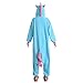 Newcosplay Halloween Unicorn Pajamas Homewear OnePiece Cosplay Costume Lounge Wear (M-for Height 63