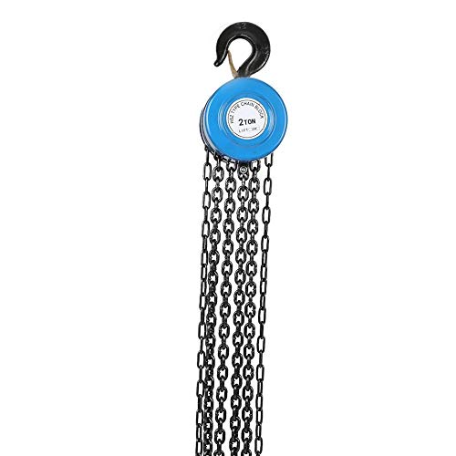Kettenzug, 3m 2000kg Flaschenzug Hebel Seilzug aus gehärteten Legierung, 2T Ratschenzüge Ratschenhebel Kettenzug… – Bild 6