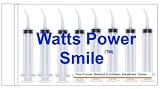 Watts 12ml Oral Irrigators - Tapered Deep Reach Tips for Crowns, Bridges, Oral Pockets, Floss & More - 8 Pack
