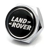 Stanniz(TM) 4 PCS of Land Rover Stainless Steel License Plate Fastener Bolt Screw Nut