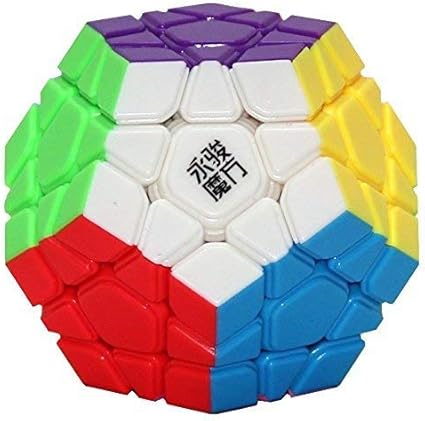 Toy Arena Moyu Cubing Classroom Megaminx Cube, Mofang Jiaoshi Megaminx Stickerless Magic Cube Puzzle (YuHu Pentagon)