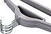 Utopia Home Non Slip Velvet Hangers with Felt - (Grey, Pack of 50)