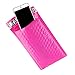 4x8 Inch Hot Pink Poly Bubble Mailer - Eco Friendly Lightweight Self Seal Padded Shipping Envelopes With Easy Open Pull Tab Made In The USA 100% Recyclable Pack of 50 By Azamon Inc.