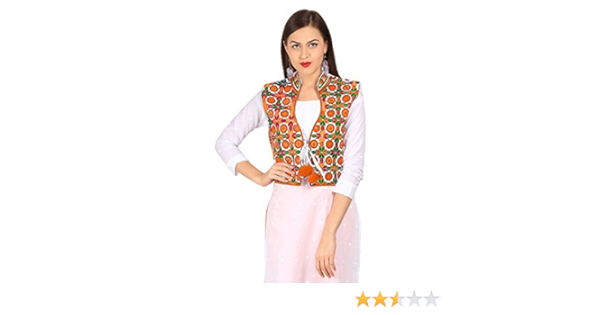 ethnic shrug jacket