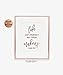 Life Isn't Perfect But Your Makeup Can Be Rose Gold Foil Art Print Beauty Quote Fashion Poster 8 inches x 10 inches A20