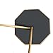 Artempo 12 Inch Silent Drum Practice Pad, Single Sided with a Gum Rubber Surface, Black