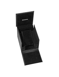 Bulova Plata Dial pulsera reloj
