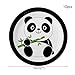 Chris.W 65Pcs Panda Birthday Party Supplies, Animal Themed Party Favors, Includes Banner, Straws, Plates, Cups, Cupcake Toppers, Tablecloth and Napkins