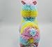JINGYJOE Large Rainbow Alpaca Plush 18 Inches Tall