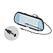 7 Inch 16:9 TFT High Resolution LCD Widescreen Car Rearview Monitor Mirror for Car Reverse Camera with Touch Button and Remote Control, Two Ways Of Video Output