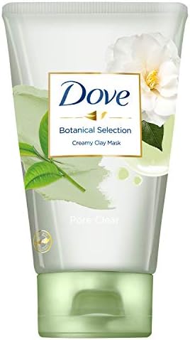 Dove Botanical Selection Clear Pore Clay Mask, 4.2 oz (120 g) Face Mask