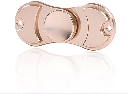 Fidget Spinner, GYANPIN Tri-Arms Hand Spinner Fidget Toys Prime Metallic Finger Spinners with High Speed Bearing for Adults and Kids - Long Smooth Spins Up to 1-3 Mins Long Anti Stress (Rose Gold)