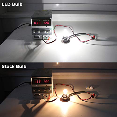 2PCS Aaron Pure White 3157 3156 3057 High Power 5730 33SMD LED Bulbs for Brake Tail Backup Reverse Lights