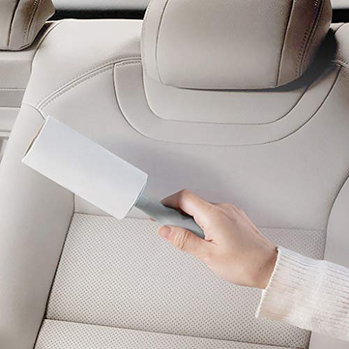 Pstars Lint Roller, Reusable Extra Sticky and Easy Peeling Hair Remover for Clothes Pet (A)