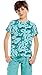 Baby Boys Girls Tops T-Shirts Summer Casual Short Sleeve Shirt Crewneck Loose Fit Tee 1-4 Years (Ocean, 100 cm - 3 t)