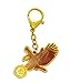 ZAMTAC Feng Shui Red Eagle Keychain for Quarrelsome Star W Fengshuisale Red String Bracelet W2360
