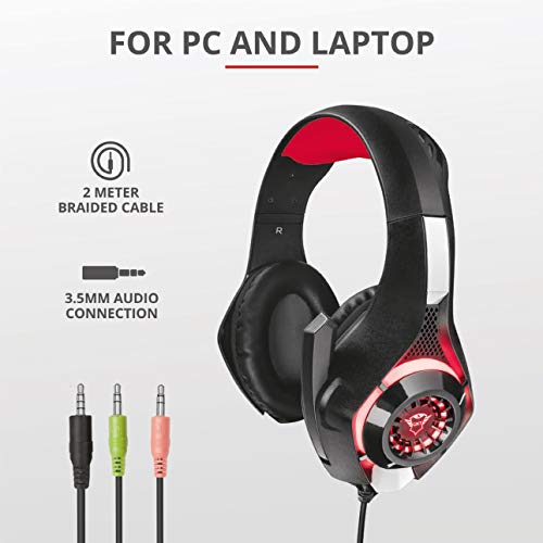 Trust-Gaming-GXT-313-Nero-Auriculares-Gaming-con-microfono-con-iluminacion-Color-Negro-40-mm-Drivers