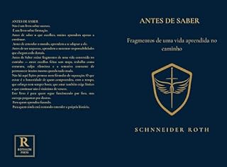 Livro Antes de Saber: Fragmentos de uma vida aprendida no caminho