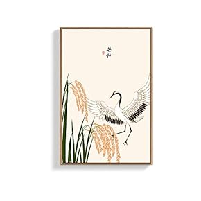 Framed for Living Room Bedroom Chinese Ink Painting for