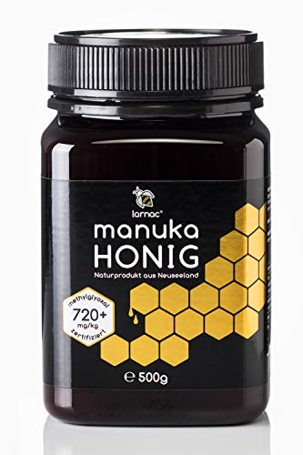 Larnac Manuka Honig 720+ MGO, 1 x 500g, hochwertig und zertifiziert
