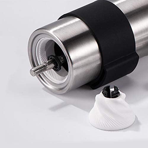 MOVKZACV Manuelle Kaffeemühle, Handkaffee-Bohnenmühle mit Grat, konische Mühle aus Edelstahl, Kaffeemühle für… – Bild 6