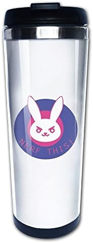 D.va Overwatch Nerf This Stainless Steel Mug & Vacuum Flask & Coffee Thermos & Travel Tumbler