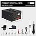 VIVOHOME 3 in 1 853D SMD Soldering Station Rework Station Hot Air Heat Gun with DC Power Supply 110V