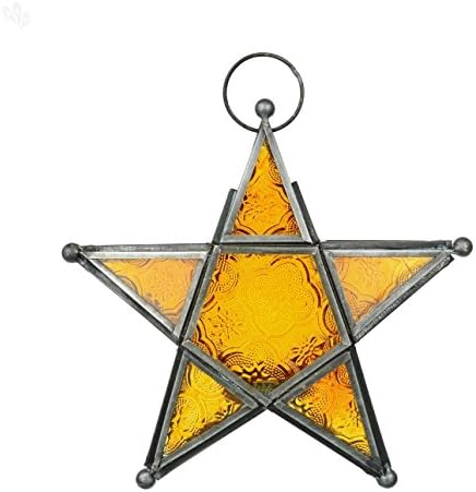 Sutra Decor Exclusives Lantern Hanging Star ,Multi-Color