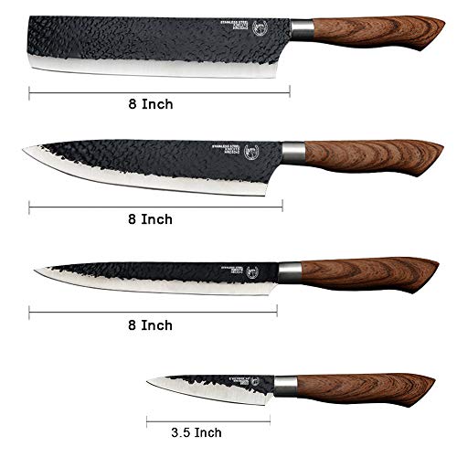 6 Pieces Kitchen Knife Set, Non-stick Professional Chef's Knives