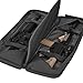 BOW-TAC Double Long Rifle Gun Case Bag Tactical Rifle Backpack Pistol Soft Firearm Transportation Carbine Case - Lockable Compartment, Available Length in 36