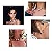DB DUOBAO Shell Pearl Choker Necklace for Women Hawaiian Seashell Pearls Choker Necklace Adjustable Cord Necklace Set (Black)