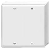 Blank Wall Plates 2-Gang blank Switch Outlet