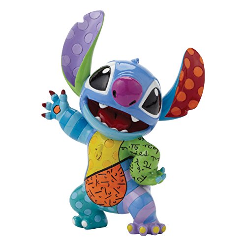 Romero Britto Disney Lilo and Stitch Posing Pop Art Figurine