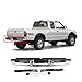 BUMPERS THAT DELIVER - Chrome, Steel Rear Step Bumper Assembly for 1995-2004 Toyota Tacoma Pickup 95-04, TO1102215