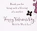 Hallmark Mahogany Valentines Day Card for Mom (Flower Wreath)