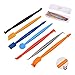 FOSHIO Car Vinyl Wrap Tool Kit 7 in 1 Flexible Magnetic Micro Stick Squeegee Curves Slot Tint Tool Kit with 14 Working Angles Fit for Installing All Contour Vehicle Wraps & Auto Stickers