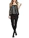 HaoDuoYi Womens Sparkly Mermaid Sequin Spaghetti Strap Crop Top